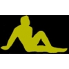 MUDFLAP MALE GUY NUDE DUDE FACING LEFT PIN